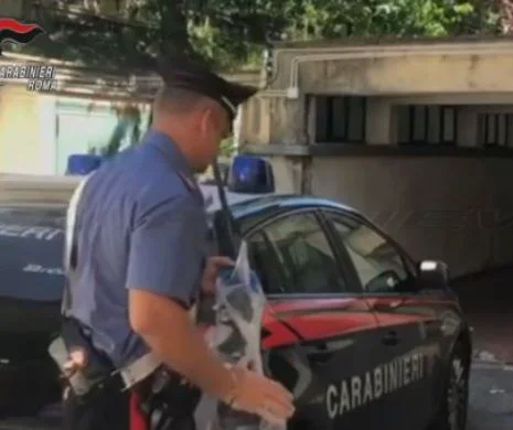 Un român a scos tras cu pușca în patronul unui magazin din Roma