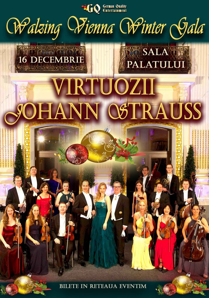 WALZING VIENNA WINTER GALA. Premiera alaturi de orchestra Virtuozii Joahnn Strauss