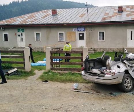 Accident cumplit, cu patru tineri morți, în județul Neamț