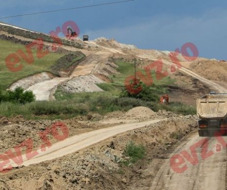 Avarie de proporții pe șantierul autostrăzii Sebeș-Turda. Un oraș și zece comune afectate