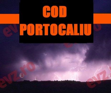 Cod Portocaliu de furtuni. Cele mai afectate zone din România
