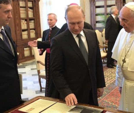 Lideri catolici din Ucraina , așteptați la Vatican, după întâlnirea Papei Francisc cu Vladimir Putin