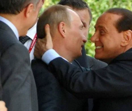 Vladimir Putin, întâlnire privată cu Berlusconi. Ţinta a fost Salvini:  Este un timp încă imatur cu capul...