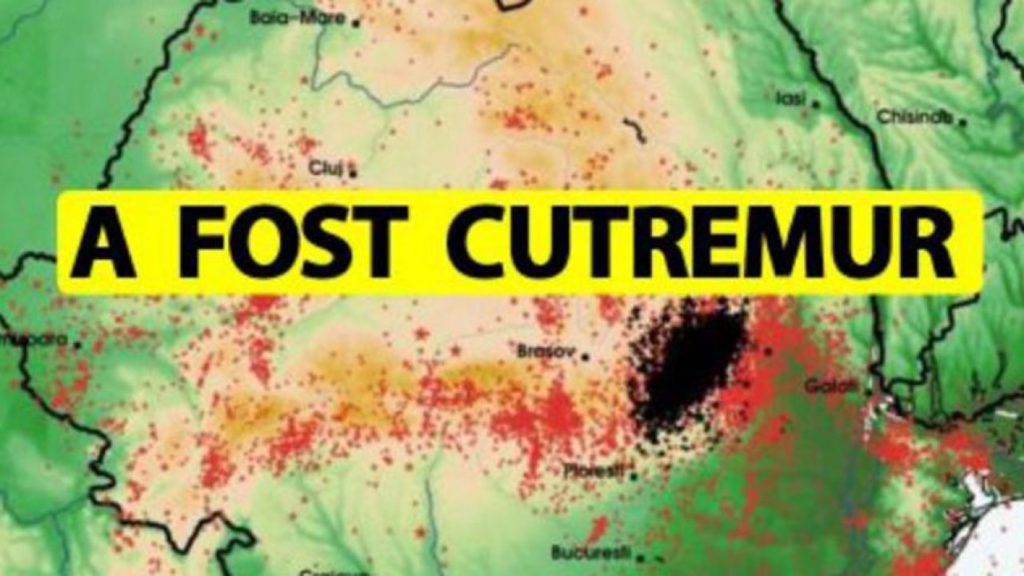 Un nou cutremur în România. Intensitatea crescut. Ce se întâmplă?