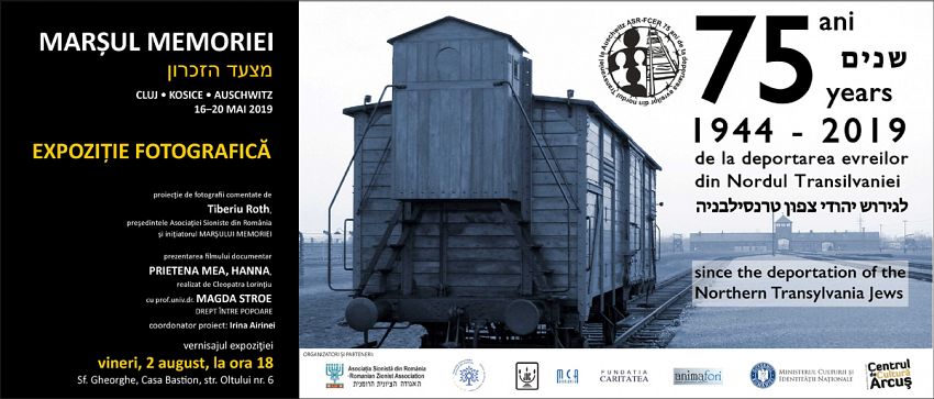 Expoziție comemorativă a deportărilor horthyste ale evreilor din Transilvania – „Marșul Memoriei”