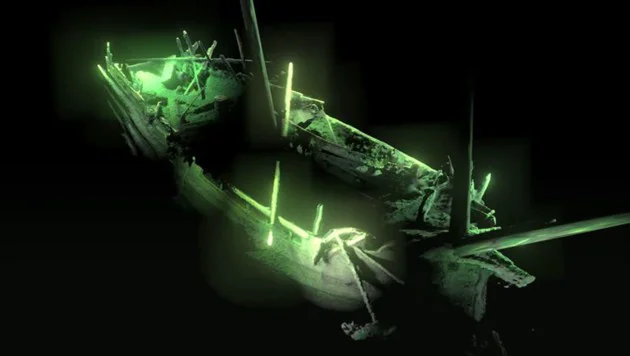 O corabie din secolul al XVI-lea a fost descoperită în Marea Baltică