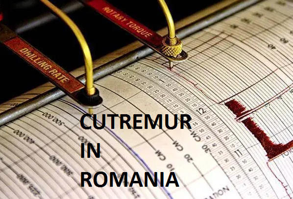 Cutremur în miez de noapte, în România