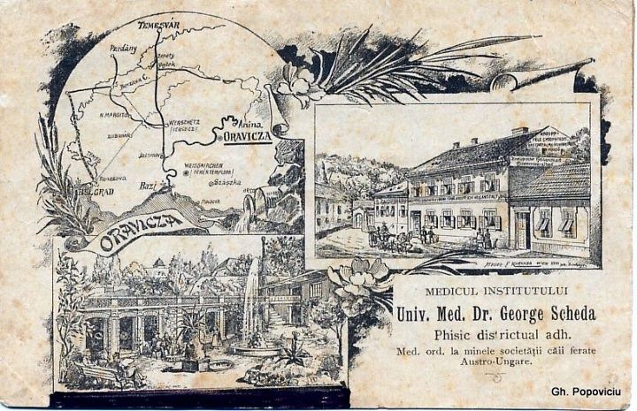 Prima linie de cale ferată pe actualul teritoriu al României