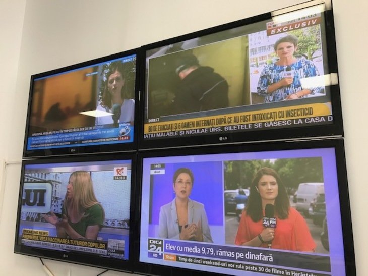 Bombă în televiziune. Cum l-a bătut Ciutacu pe Gâdea. Prezentatorul RTV a savurat momentul