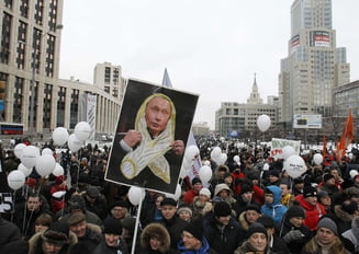 Manifestații de mare amploare la Moscova. „Libertate prizonierilor politici”