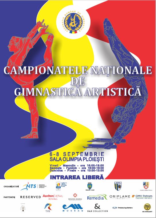 Campionatul Naţional de Gimnastică Artistică de la Ploieşti, în direct la TVR 2