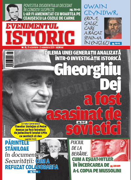 Misterele din jurul morții primului lider comunist român. A apărut noul număr al Evenimentului Istoric