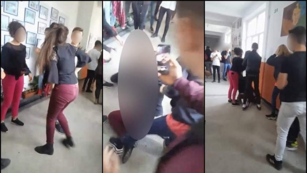 Noi incidente violente la „Liceul Groazei”. Bătaie între fete