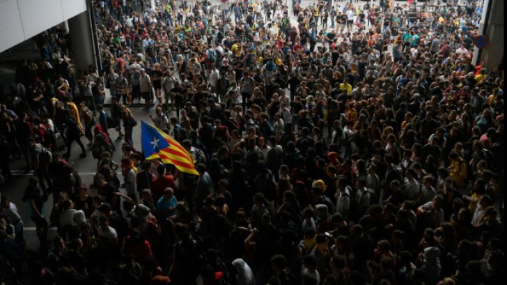 Protest cu zeci de mii de oameni. Se cere independența regiunii VIDEO