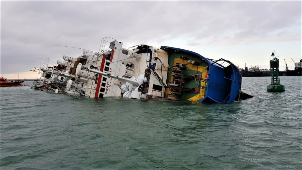 Primele concluzii în cazul dezastrului din Portul Midia. Comandantul navei ar putea fi tras la răspundere