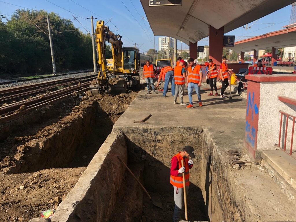 Tunelul pietonal din Gara Constanța, reparații capitale de 10, 4 milioane de lei