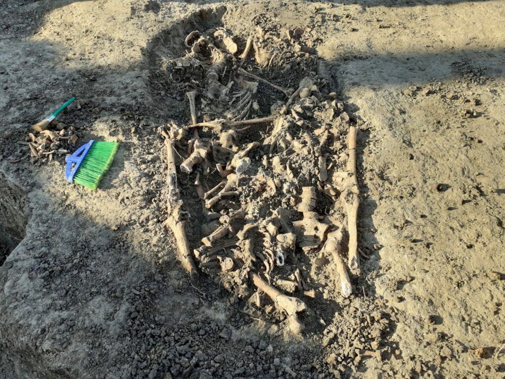 Mormânt misterios vechi de sute de ani, descoperit la Timișoara