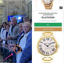 Viorica Dăncilă zice că nu știe cât costă ceasul de aur, dar „dă vina” pe soț