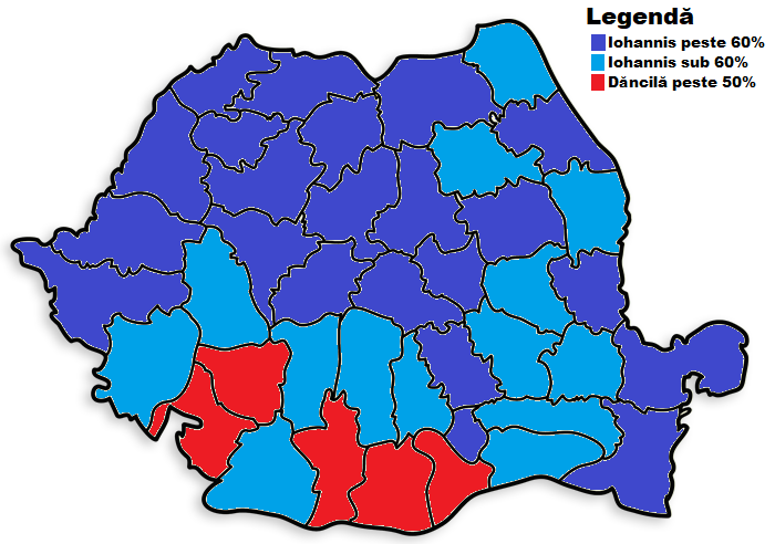 Cum arată harta României după turul II. PSD a rămas cu 5 județe