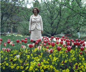 Elena Ceausescu la Snagov.
