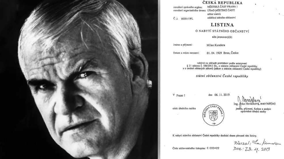 După 40 de ani. Milan Kundera şi-a recăpătat cetăţenia cehă, retrasă de comuniști