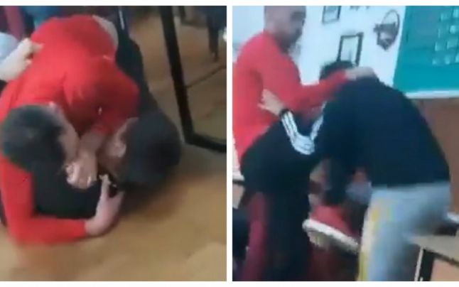 Un licean din Pucioasa și-a băgat în spital colegul. VIDEO cu scene șocante