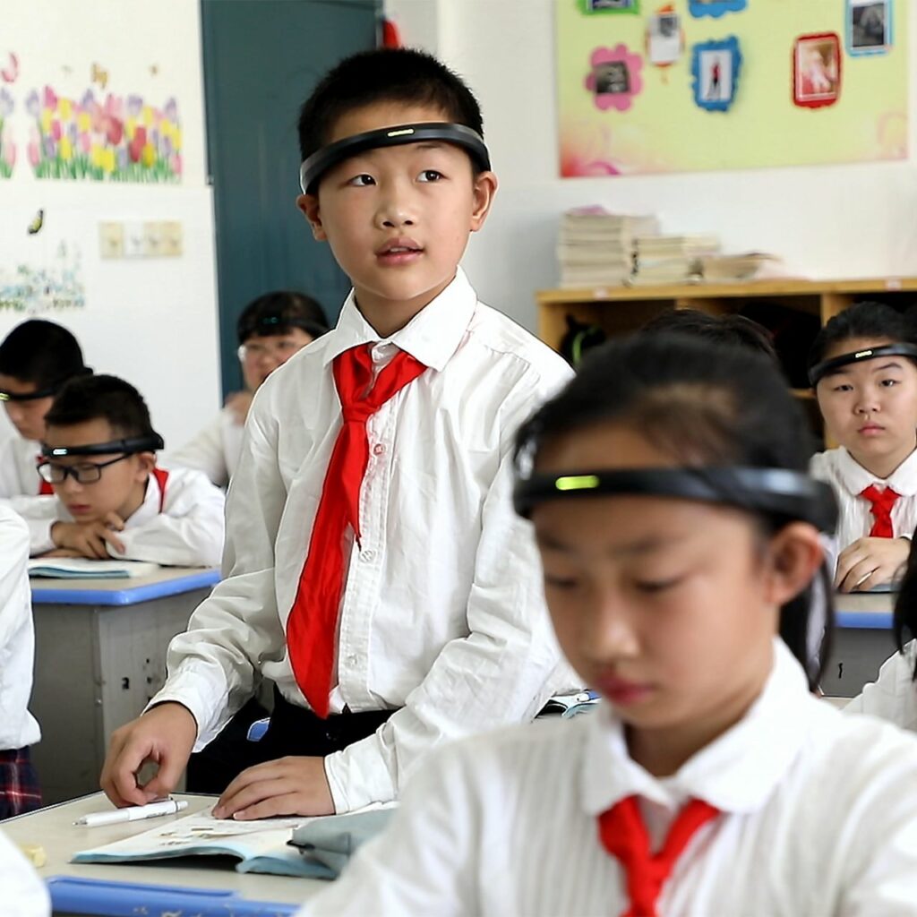 Experiment monstruos: China a declanșat supravegherea creierului copiilor!