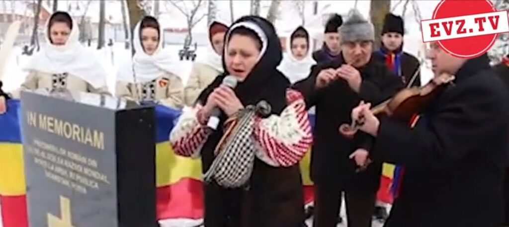 Evz.TV. Lacrimi la mormintele românilor uciși în lagărele din Rusia. Video emoționant