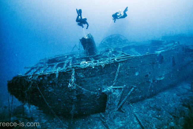 Corabie naufragiată în epoca romană, descoperită în largul insulei Kefalonia