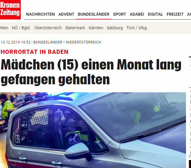 Alertă falsă! Ce le-a făcut polițiștilor austrieci o româncă de numai 15 ani