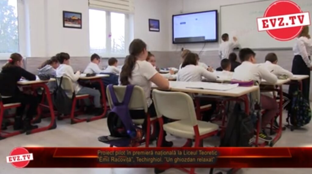 Evz.TV. Cum a reușit un liceu din Techirghiol să-i scape pe elevi de greutatea ghiozdanelor