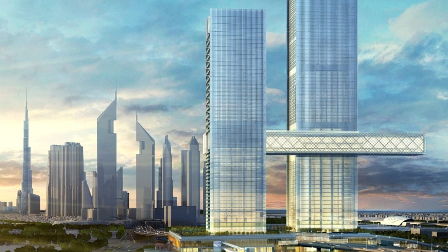 Ultima minune din Dubai: Turnul Orizontal de un miliard de dolari