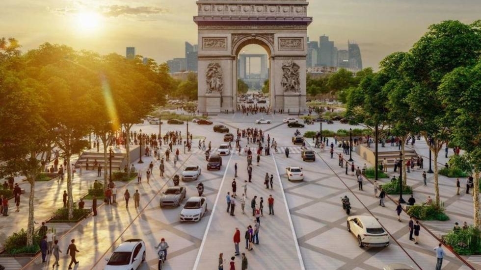 Champs Elysées se vor transforma într-un Lipscani mai mare