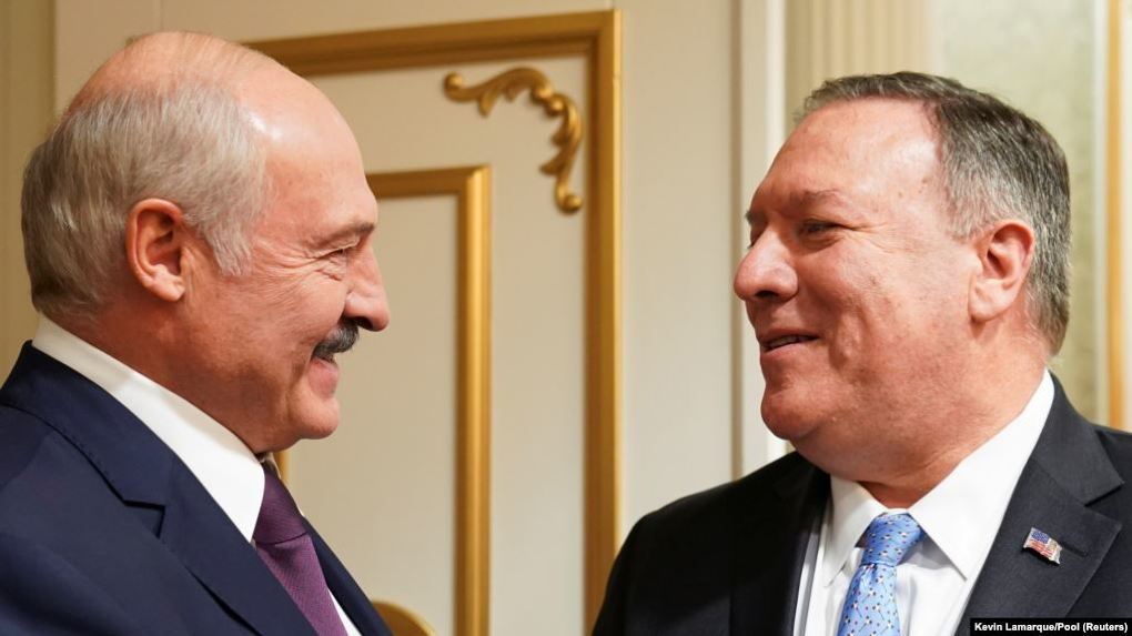 Întâlnirea dintre Pompeo și Lukașenko: viclenii au vrut să se păcălească reciproc, în detrimentul Federației Ruse