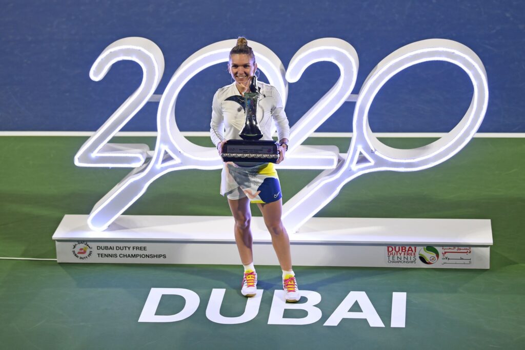 Câți bani a încasat Simona Halep după câștigarea trofeului WTA Dubai