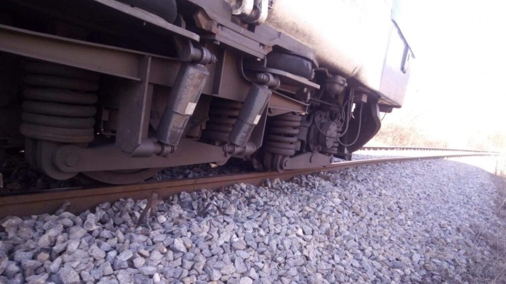 Circulația feroviară este întreruptă! Accident incredibil: Doi cai au deraiat un tren