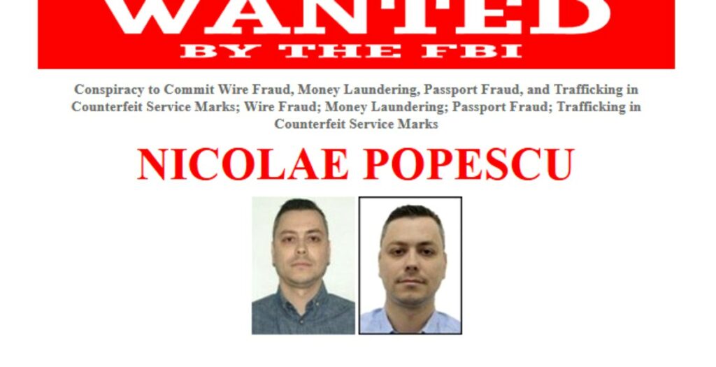 Un million de dolari recompensă pentru prinderea românului Nicolae Popescu. FBI îl caută de 10 ani
