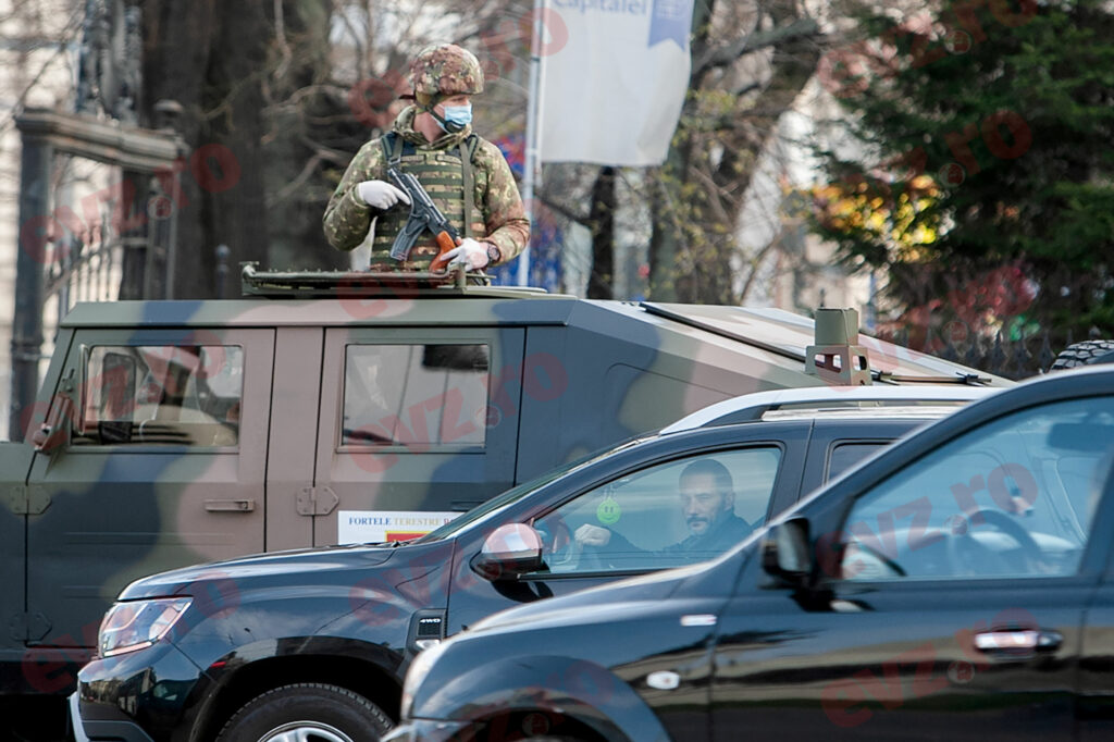 EvZ TV. Capitala, blocată de Poliție și Armată. Filtre și cozi de mai mulți kilometri