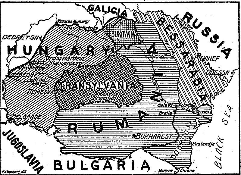 Marile Puteri au vrut să prostească România în favoarea Ungariei. Schimbarea granițelor țării