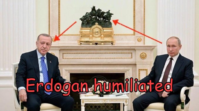 THE WASHINGTON POST: În ce hal și-a bătut joc Putin de Erdogan! Umilința a fost filmată!