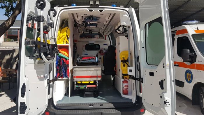 Premieră românească în plină pandemie. Ambulanță unică în lume