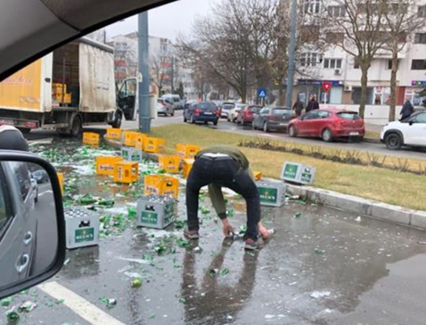 Ăsta ghinion! Un oraș din România a rămas fără bere și așteaptă însetat reaprovizionarea