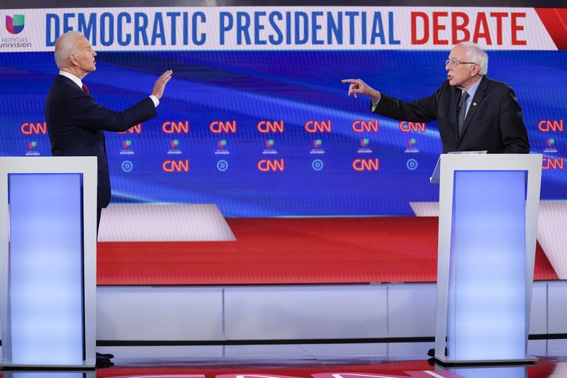 Destrăbălare de Progresism la dezbaterea Biden-Sanders