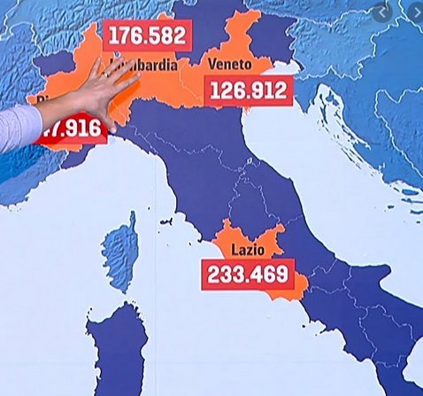 Situație tragică în Italia. 969 de morți în ultimele 24 de ore
