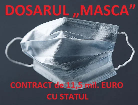 Dosarul „Masca”. Un nume greu din România și contractul dubios de 11,5 mil. Euro cu statul
