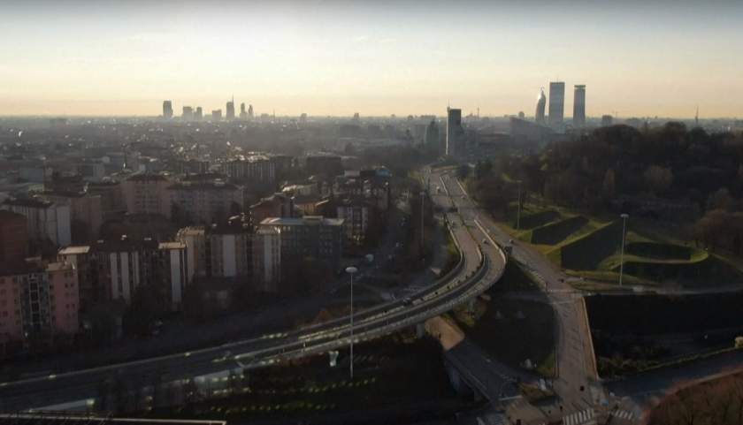 Imagini apocaliptice din Milano. Cum arată orașul în carantină generală. VIDEO