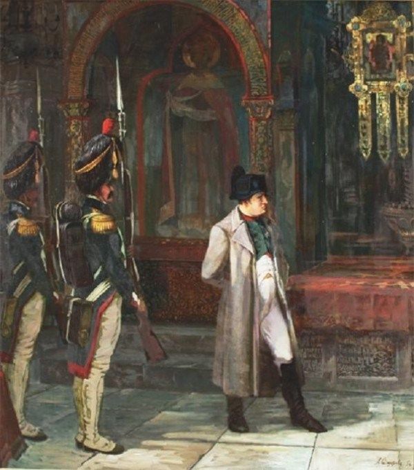 Călugărul mort îl amenință pe Napoleon în catacombele Kremlinului