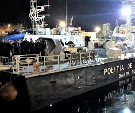 Garda de Coastă, în misiune reală pentru stoparea migraţiei ilegale la granița UE