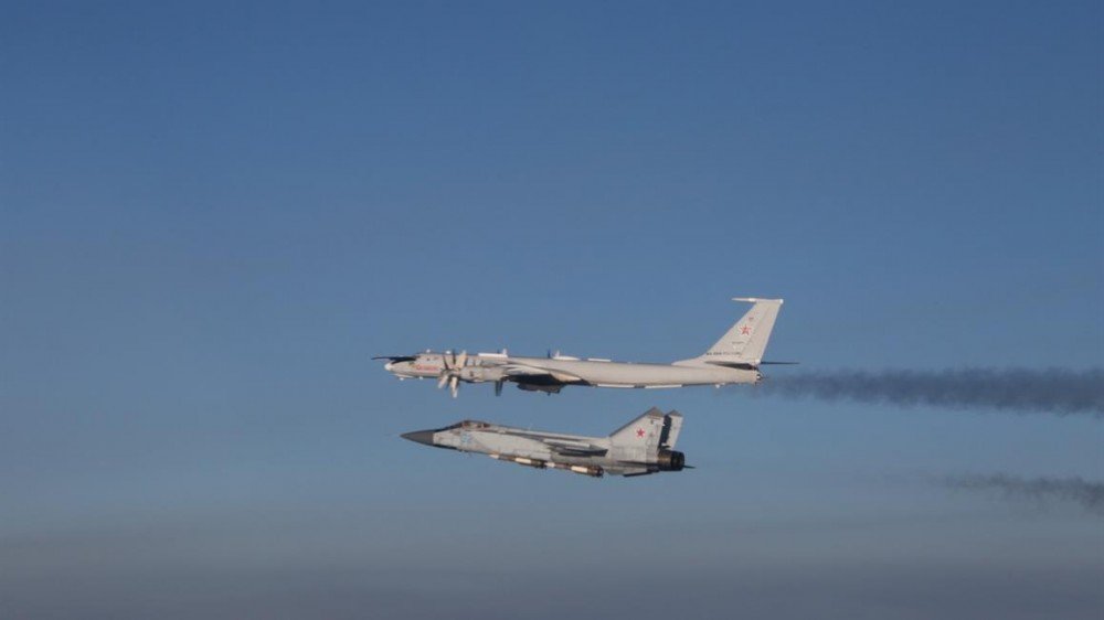 Două avionae rusești au fost interceptate în largul Statelor Unite ale Americii