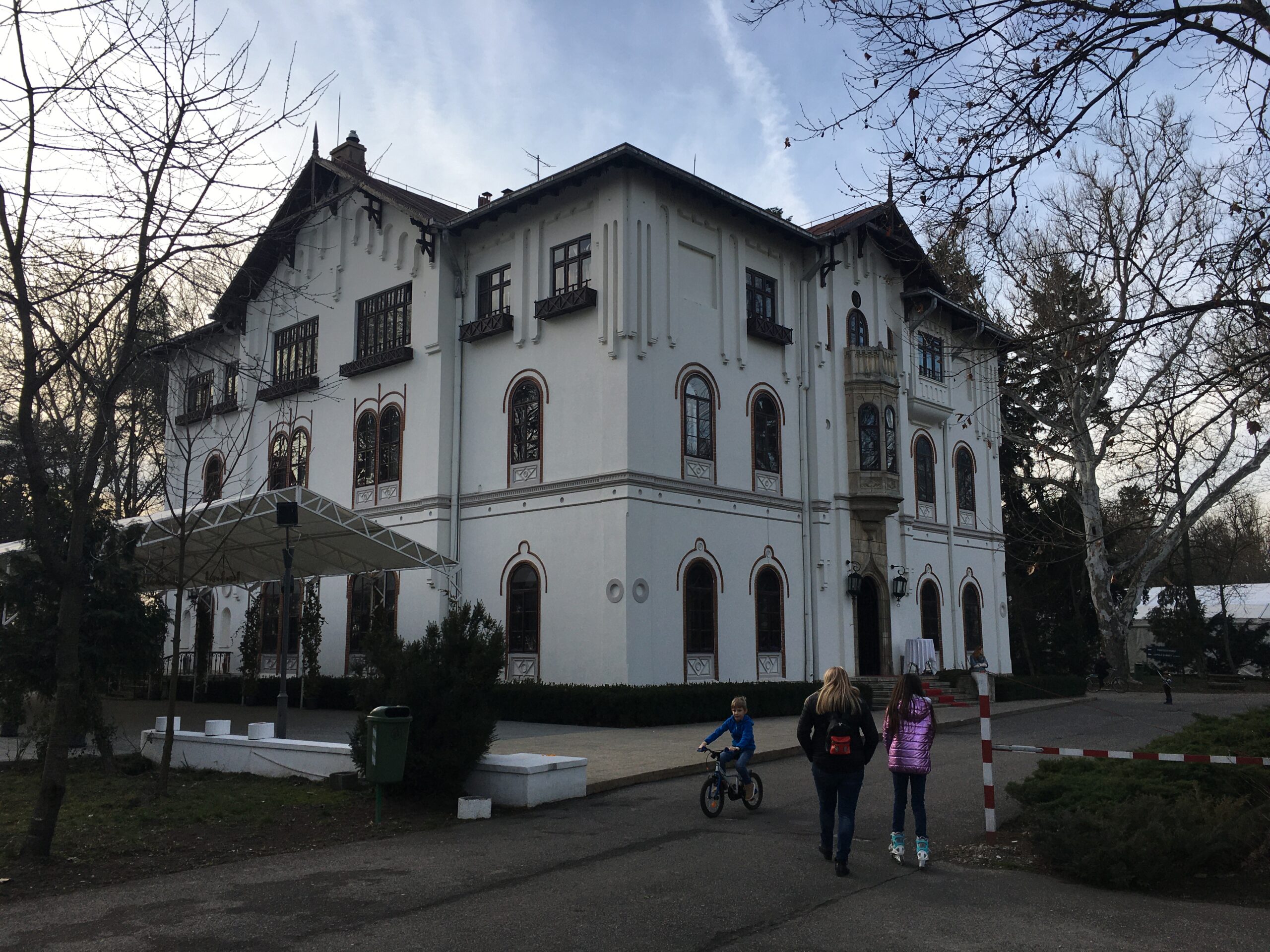 Vedere de la Buftea. Palatul Știrbey, o poveste de amor regal și sforăitul lebedelor albe